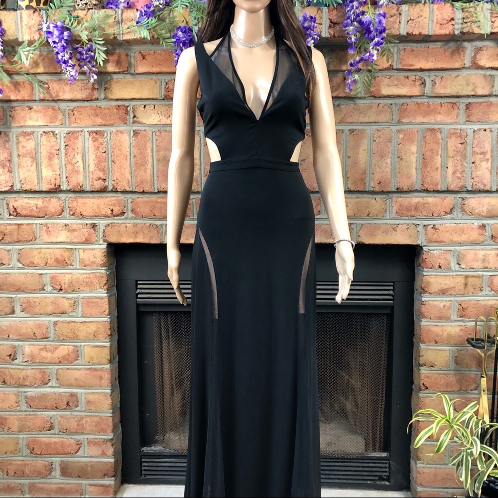 BCBGMAXARIA Adele Black Event Dress🌹